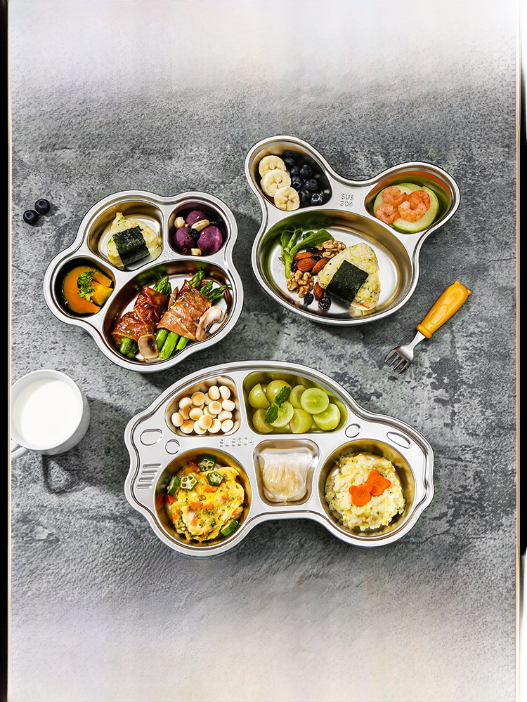 Baby Food Dinner - Children's Stainless Steel 304 Food Grade