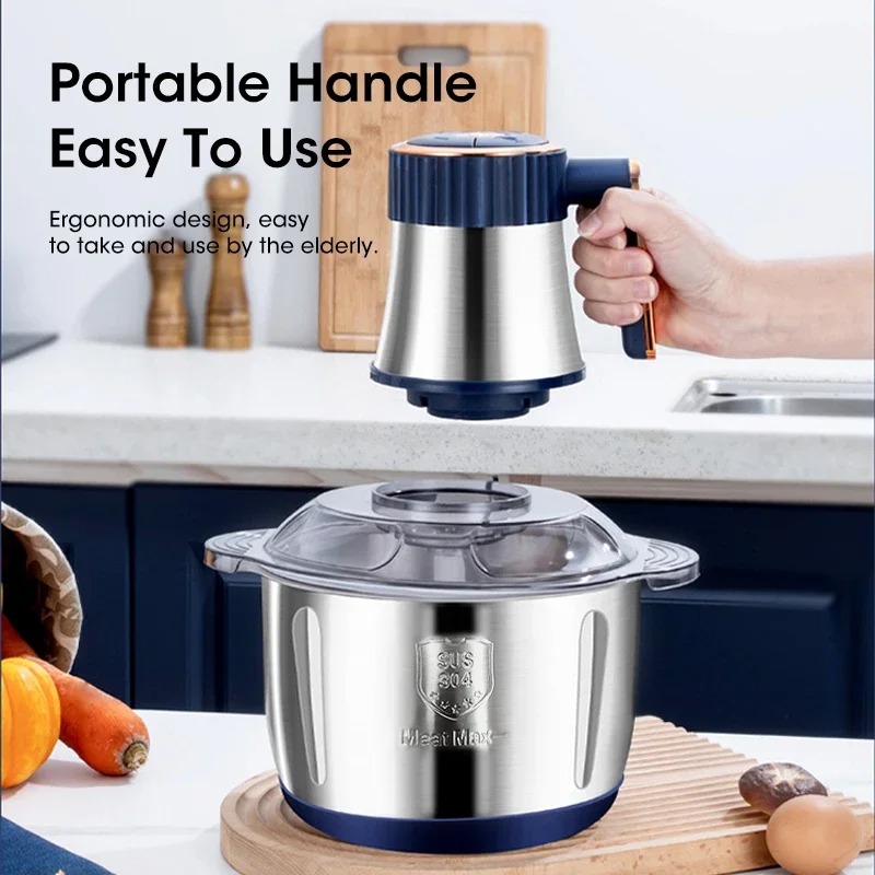 Baby Food With Meat - Electric Meat Grinder 5L Large Capacity