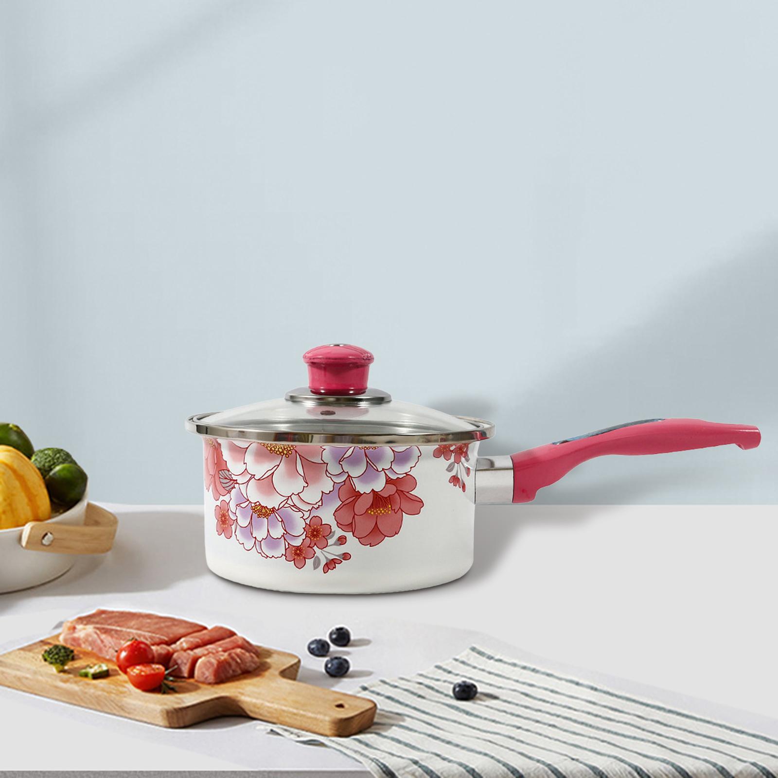 Enamel Milk Pot Multifunction  - Baby Food Restaurant บทวิจารณ์และราคา
