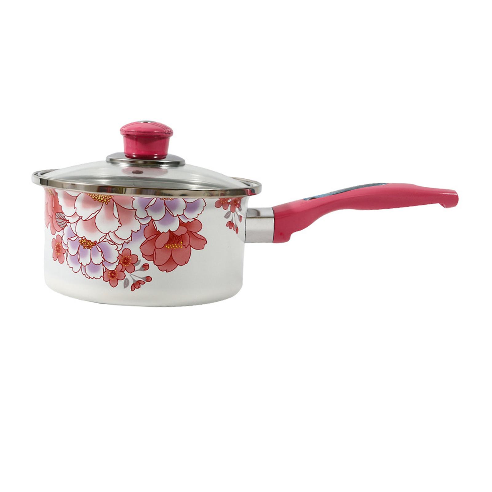 Enamel Milk Pot Multifunction  - Baby Food Restaurant บทวิจารณ์และราคา