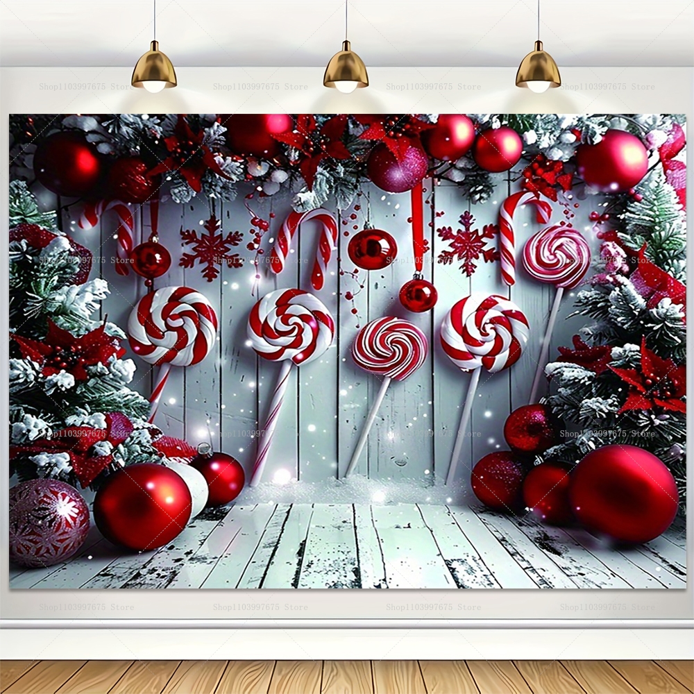 Merry Christmas Backdrop Xmas  - Baby Xmas Food บทวิจารณ์และราคา