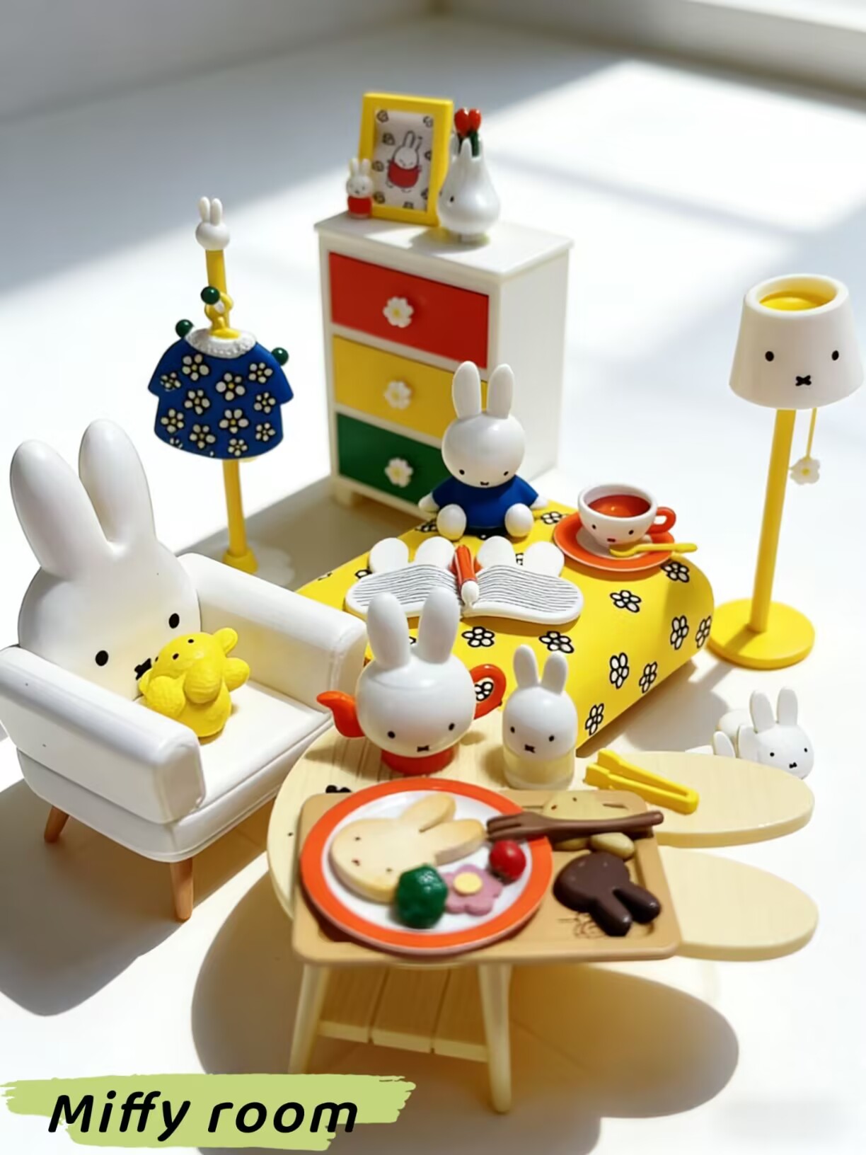 Original Re-Ment 8pcs Miffy Li - Baby Food Korea บทวิจารณ์และราคา