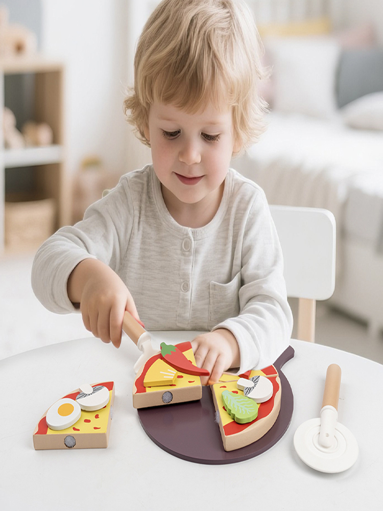Kitchen Pretend Play Toys Wood - Baby Food Under 1 Year บทวิจารณ์และราคา