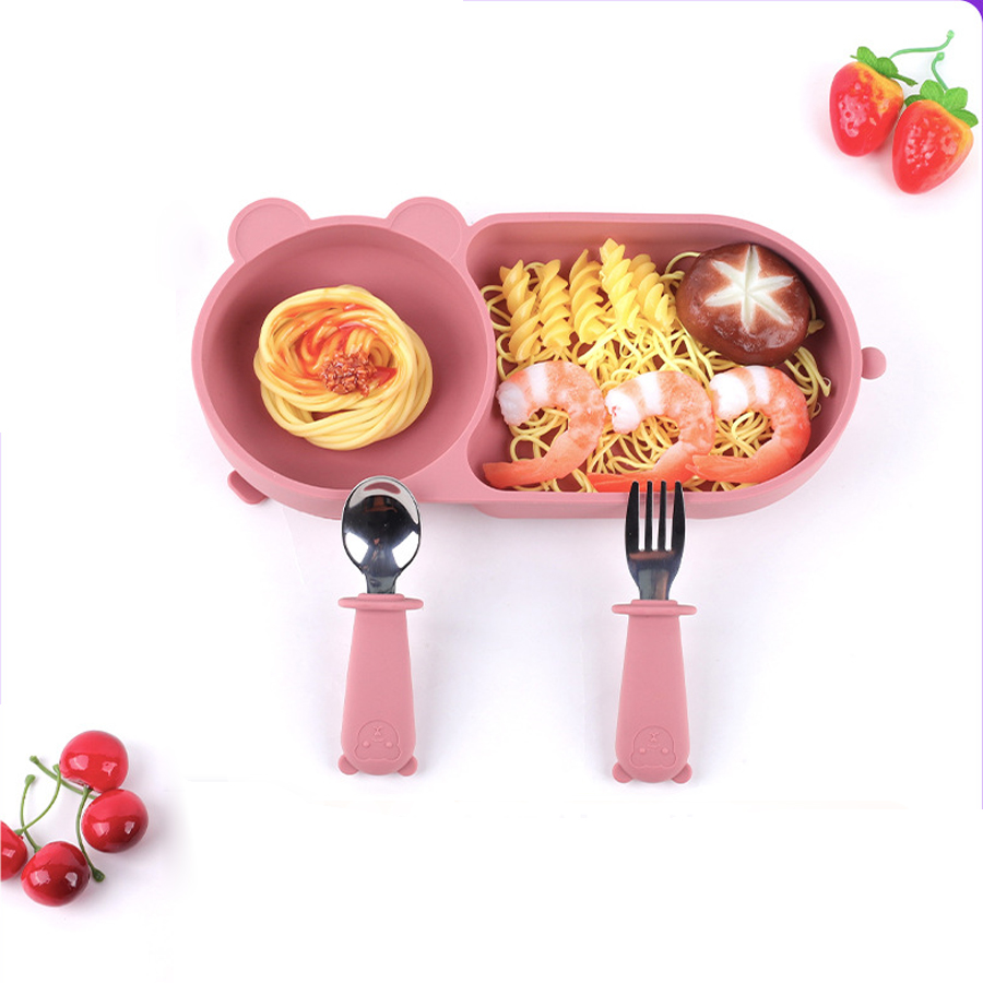 Baby Silicone Suction Cup Bowl - Baby Food Grater บทวิจารณ์และราคา