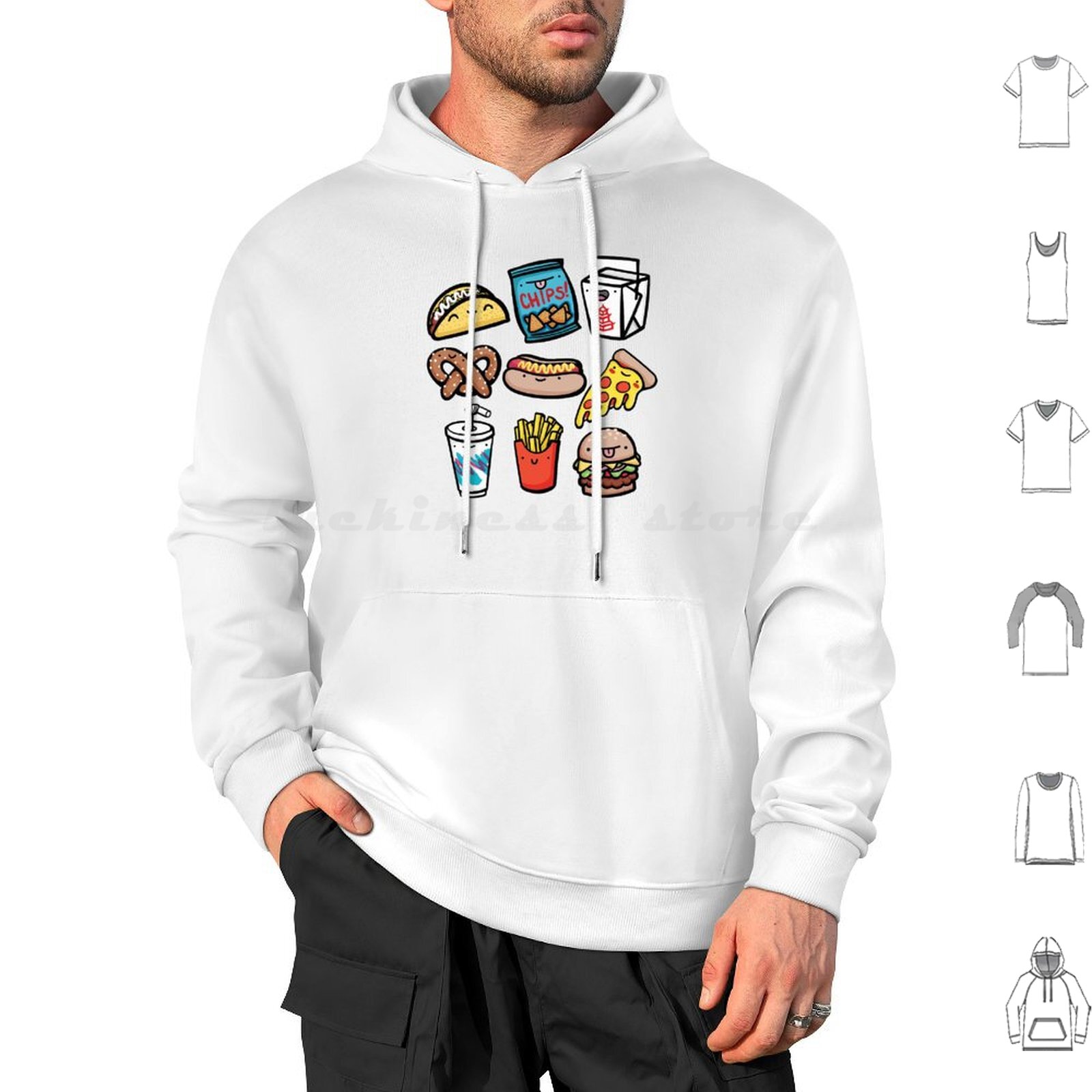 Dudes Baby One-Piece Hoodie Co - Baby Food Vector บทวิจารณ์และราคา