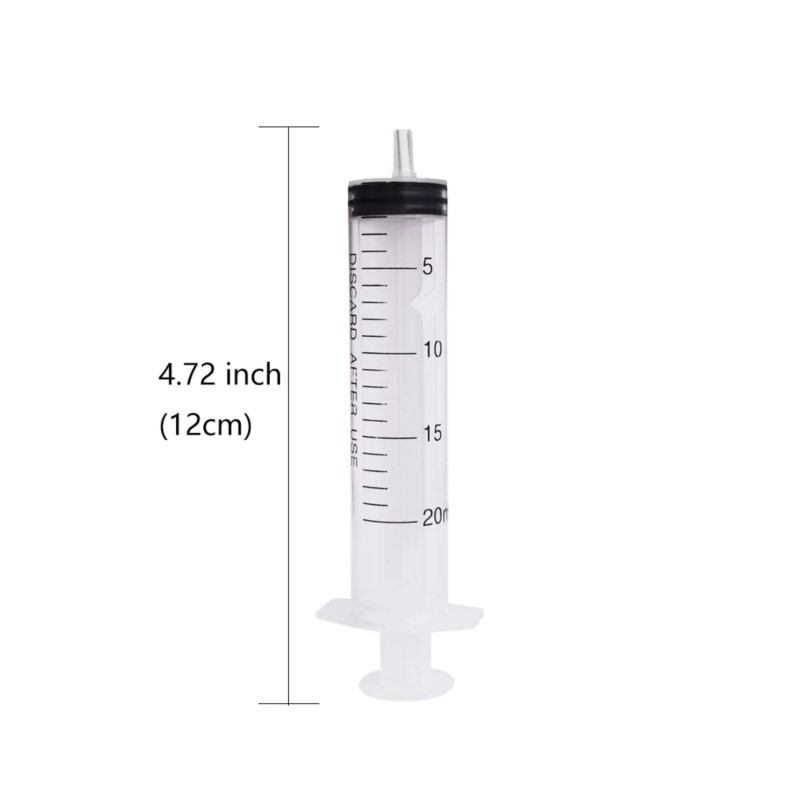 Straight Mouth Plastic Syringe - Baby Food Allergy Rash บทวิจารณ์และราคา
