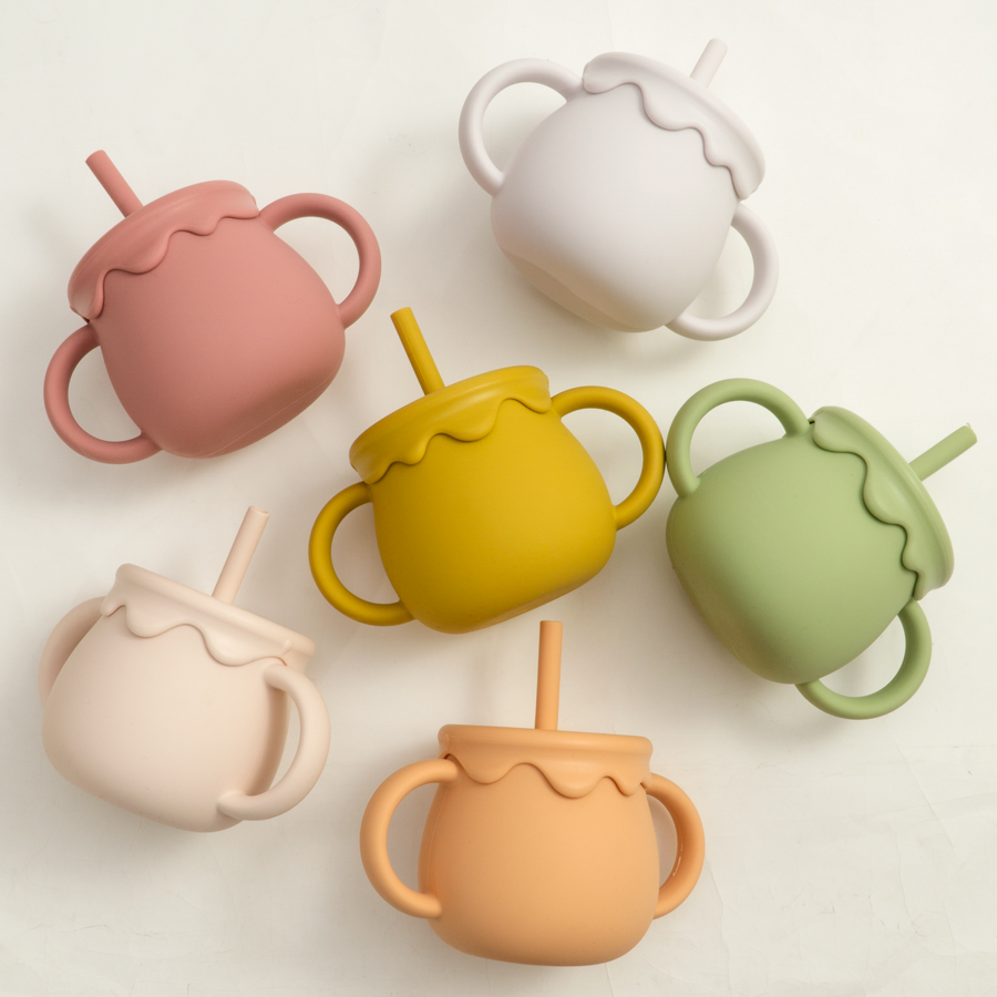 Baby Feeding Cups Portable Dri - Snack Cup Toddler บทวิจารณ์และราคา