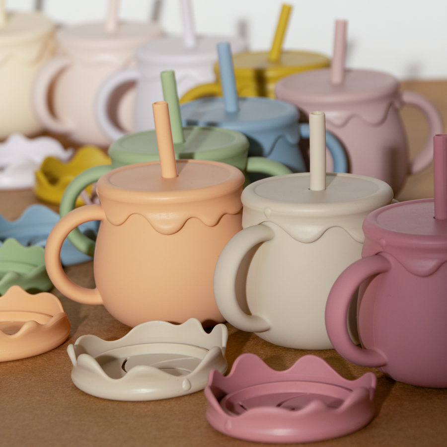 Baby Feeding Cups Portable Dri - Snack Cup Toddler บทวิจารณ์และราคา