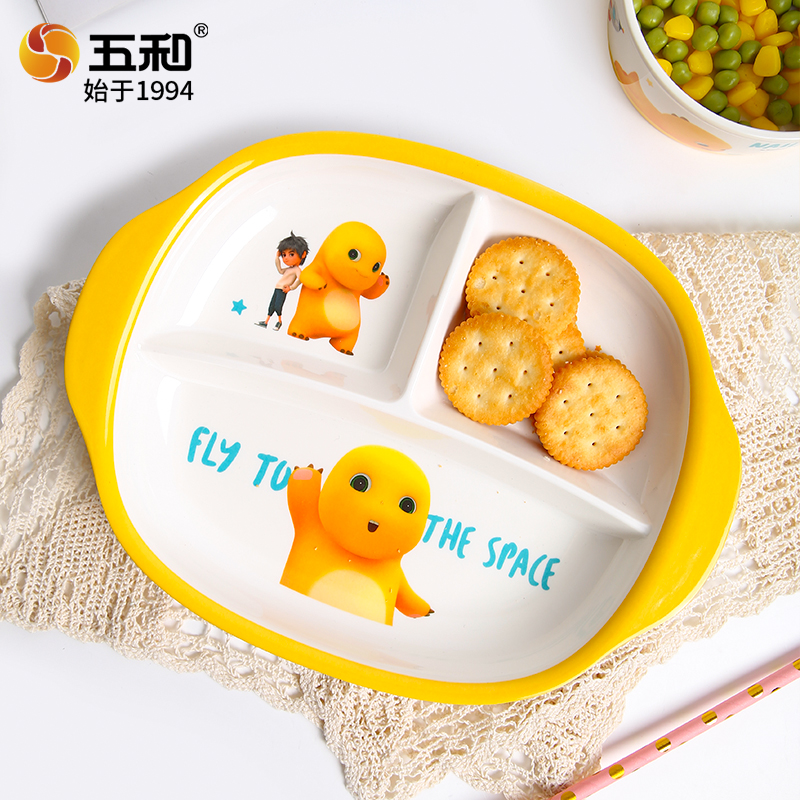 NAILONG Cute Tableware Anime t - Baby Food Dinner บทวิจารณ์และราคา