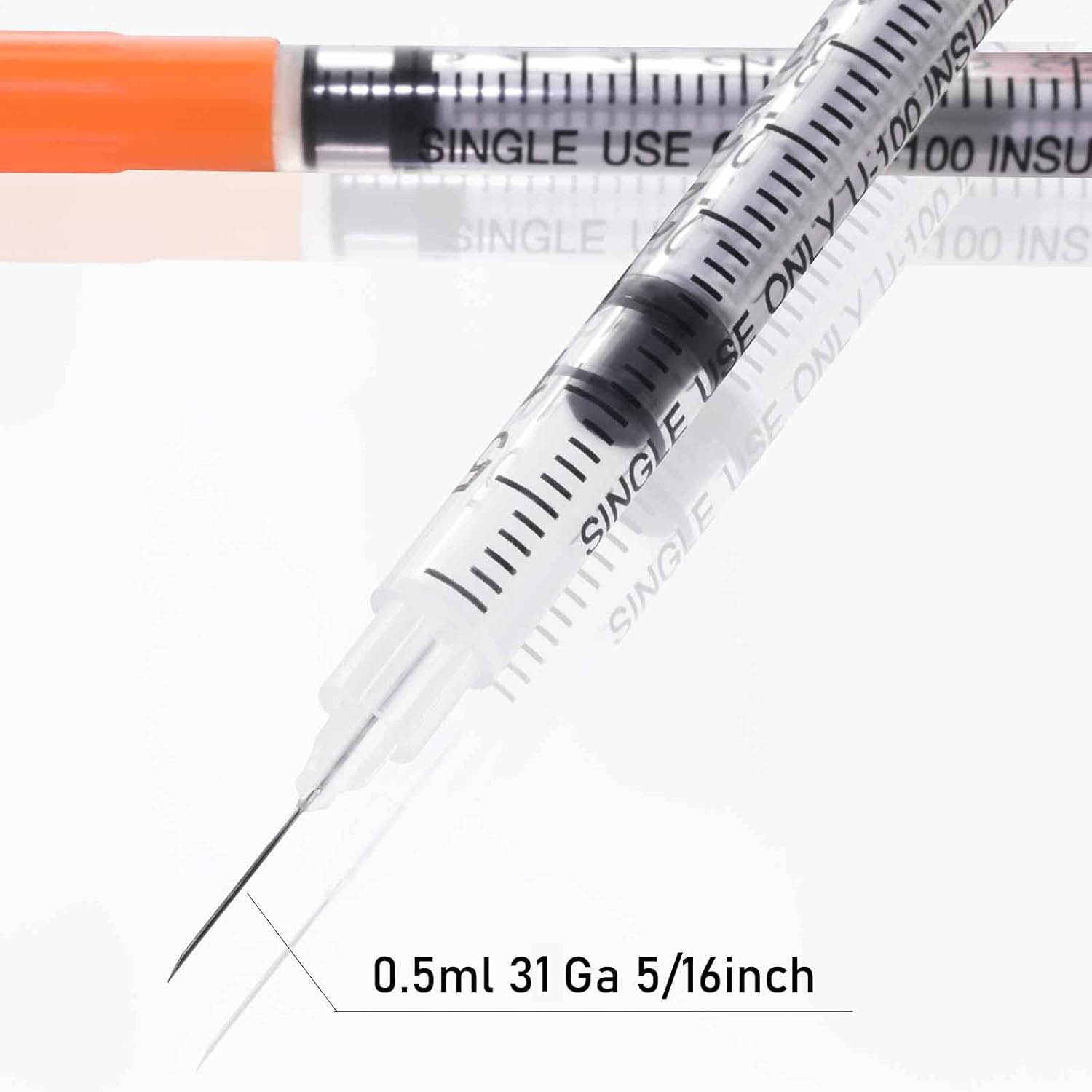 100PCS 0.5ml/cc Disposable Ste - Baby Food Allergy Rash บทวิจารณ์และราคา