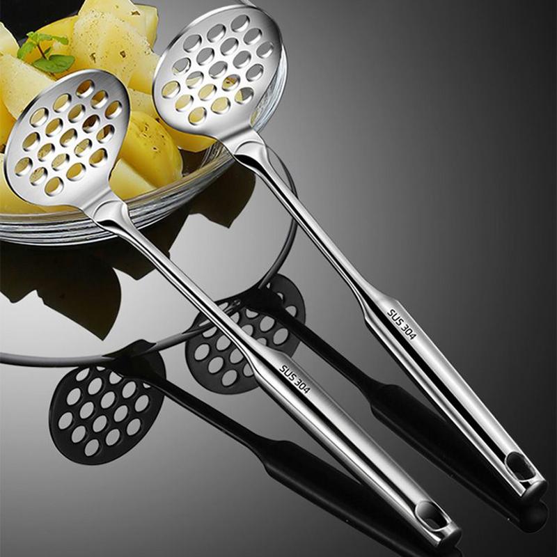 Potato Masher Stainless Steel  - Baby Food With Meat บทวิจารณ์และราคา