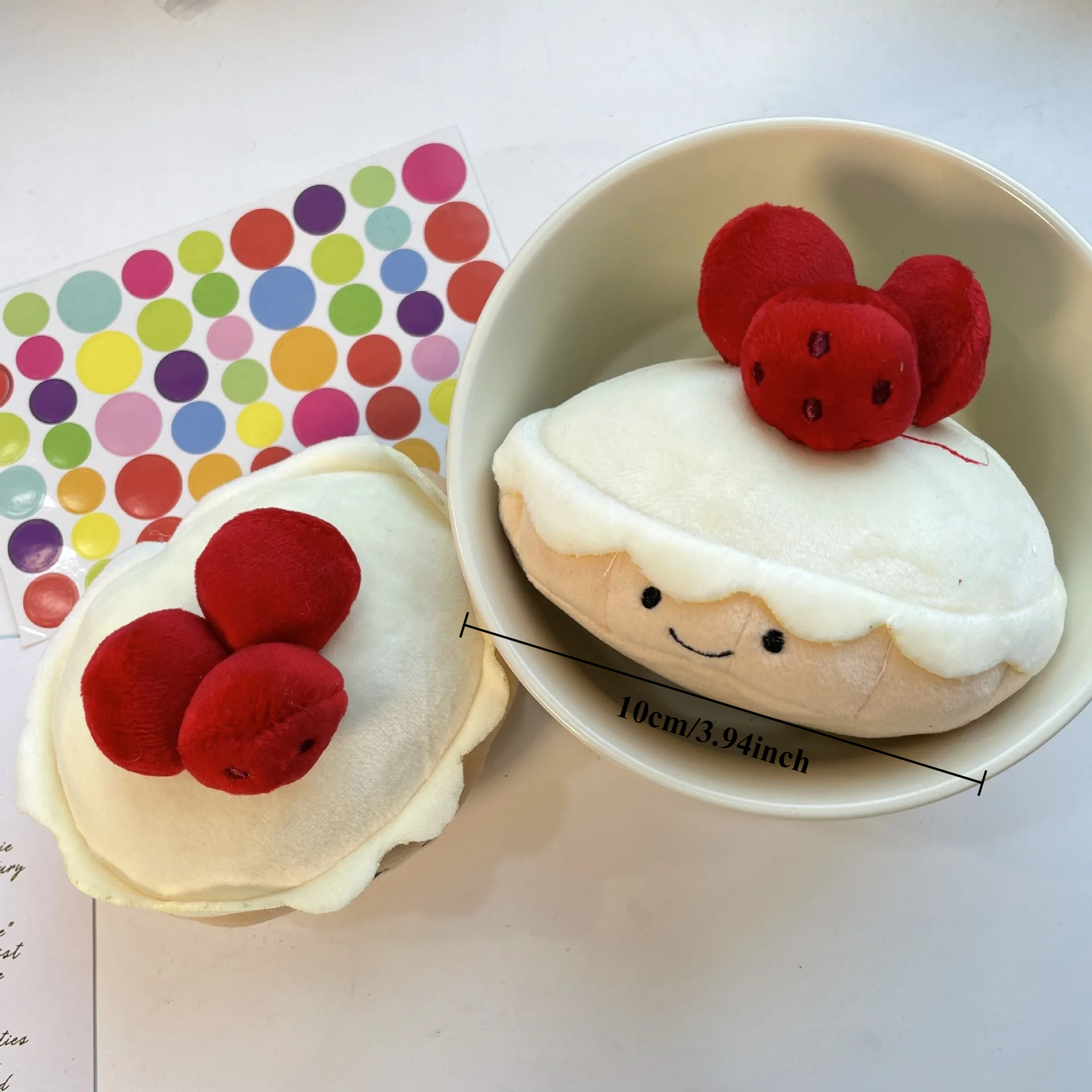 10CM Cartoon Egg Stuffed Toy E - Baby Xmas Food บทวิจารณ์และราคา