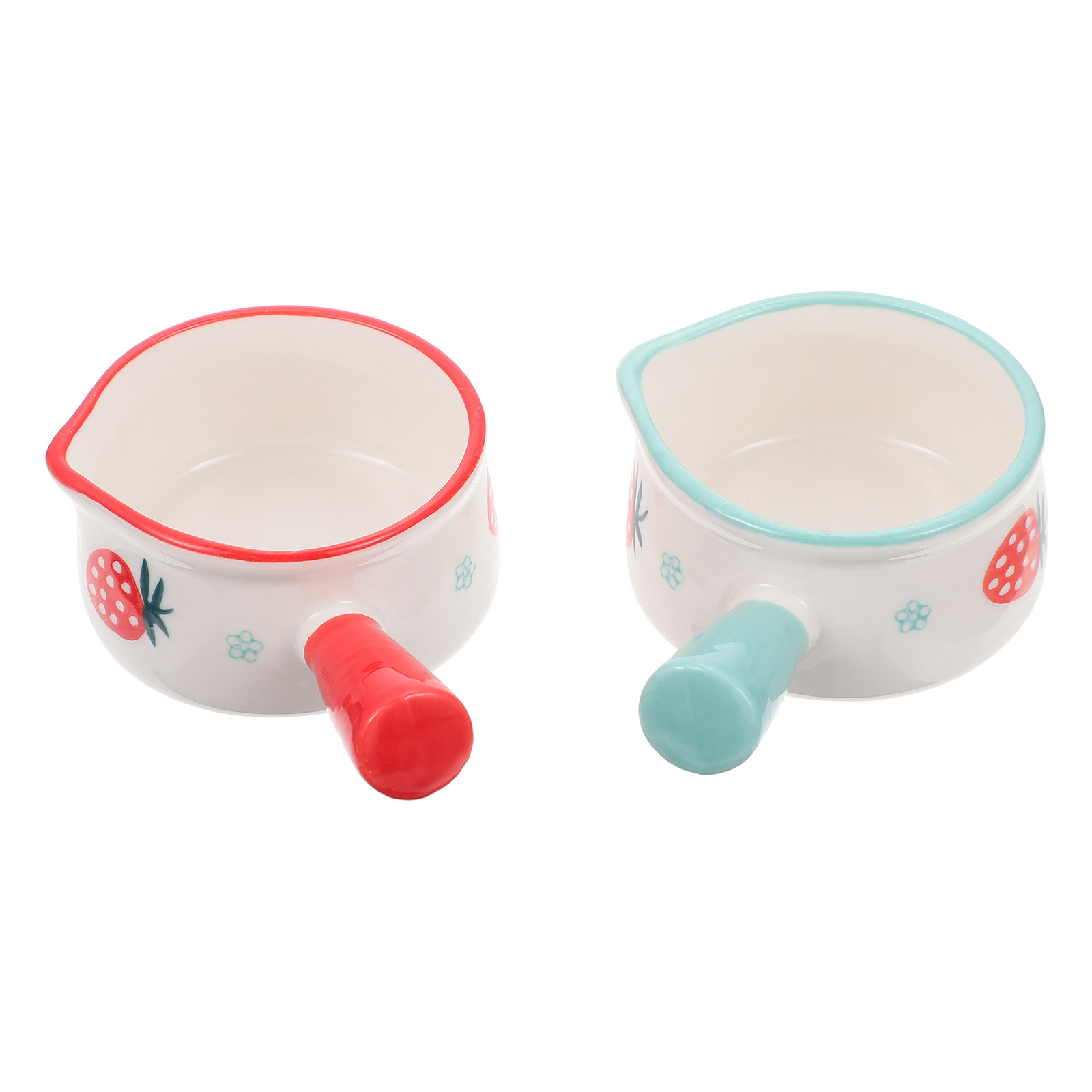 2Pcs Premium Milk Pot Ceramic  - Baby Food Restaurant บทวิจารณ์และราคา