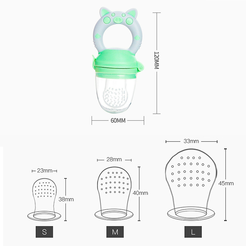 4pcs/set Silicone Fruit & Vege - Baby Food Quantity บทวิจารณ์และราคา