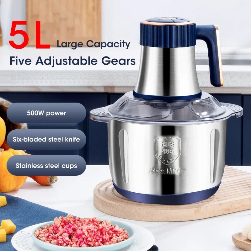 Electric Meat Grinder 5L Large - Baby Food With Meat บทวิจารณ์และราคา