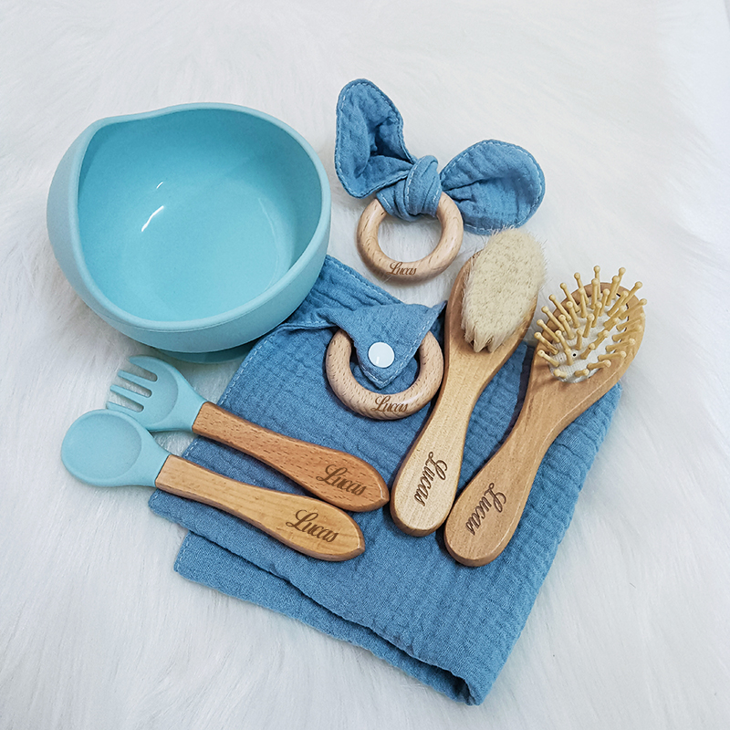 7PCS/Set Personalized Name Bab - Baby Food Quantity บทวิจารณ์และราคา