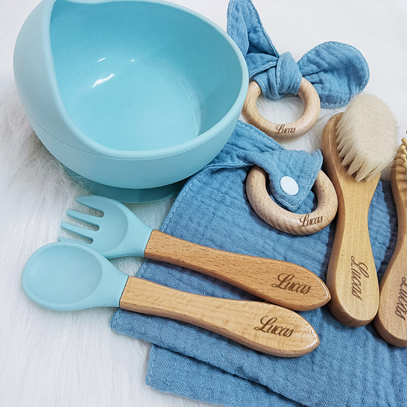 7PCS/Set Personalized Name Bab - Baby Food Quantity บทวิจารณ์และราคา