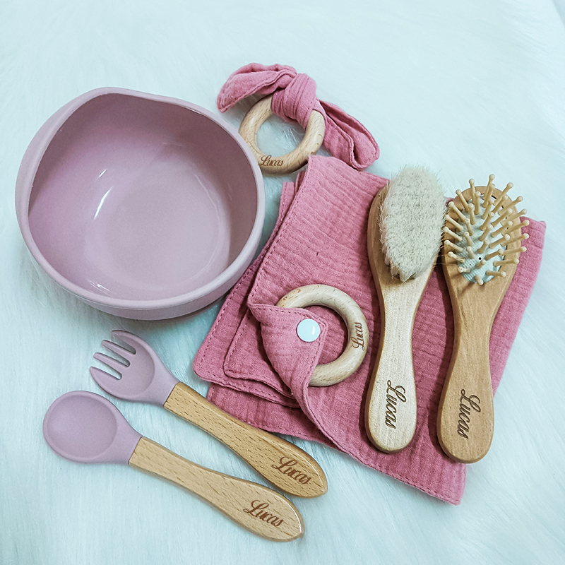7PCS/Set Personalized Name Bab - Baby Food Quantity บทวิจารณ์และราคา