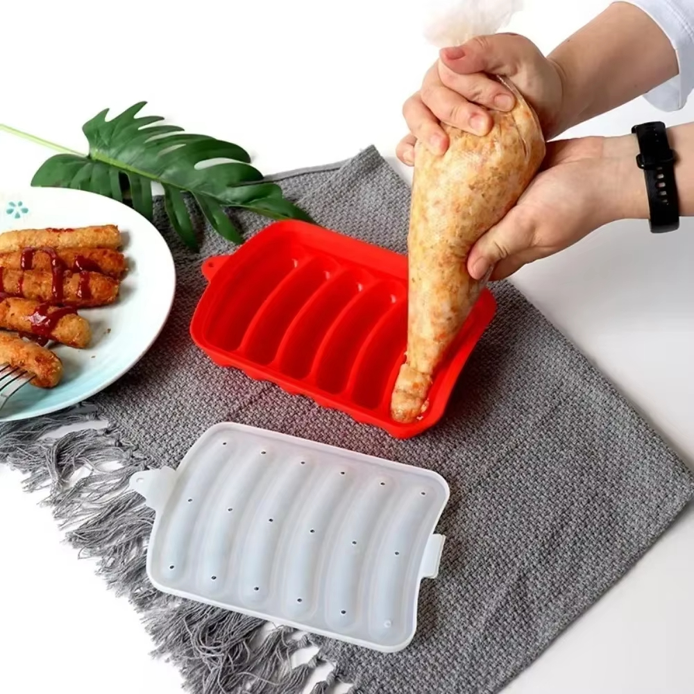 DIY Grade Silicone Sausage Mol - Baby Food With Meat บทวิจารณ์และราคา