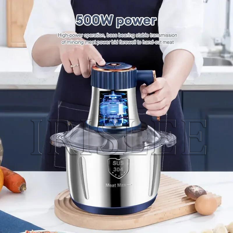 5L Electric Meat Grinders 304  - Baby Food With Meat บทวิจารณ์และราคา