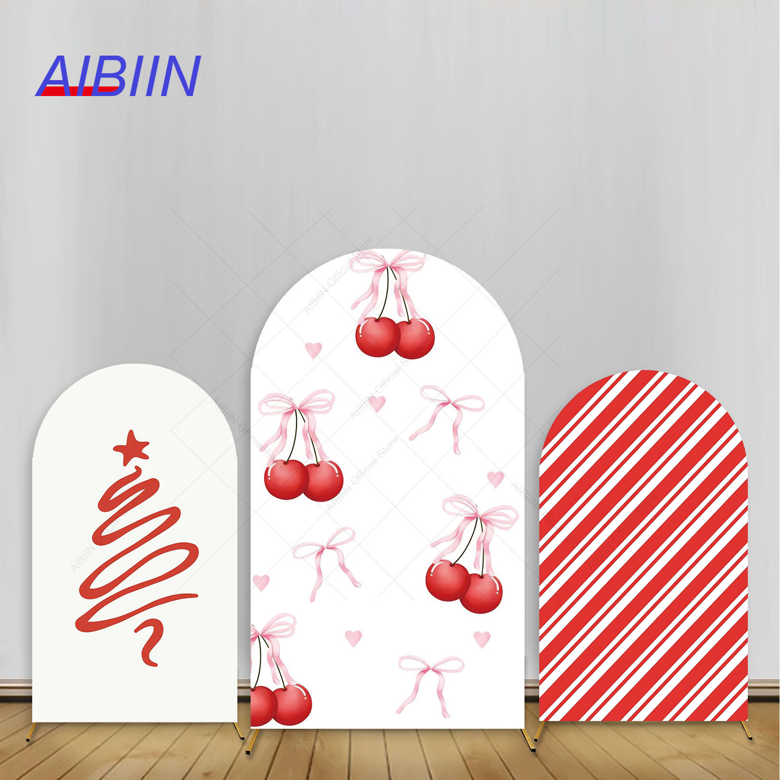 Cherry Bow Merry Christmas Arc - Baby Xmas Food บทวิจารณ์และราคา