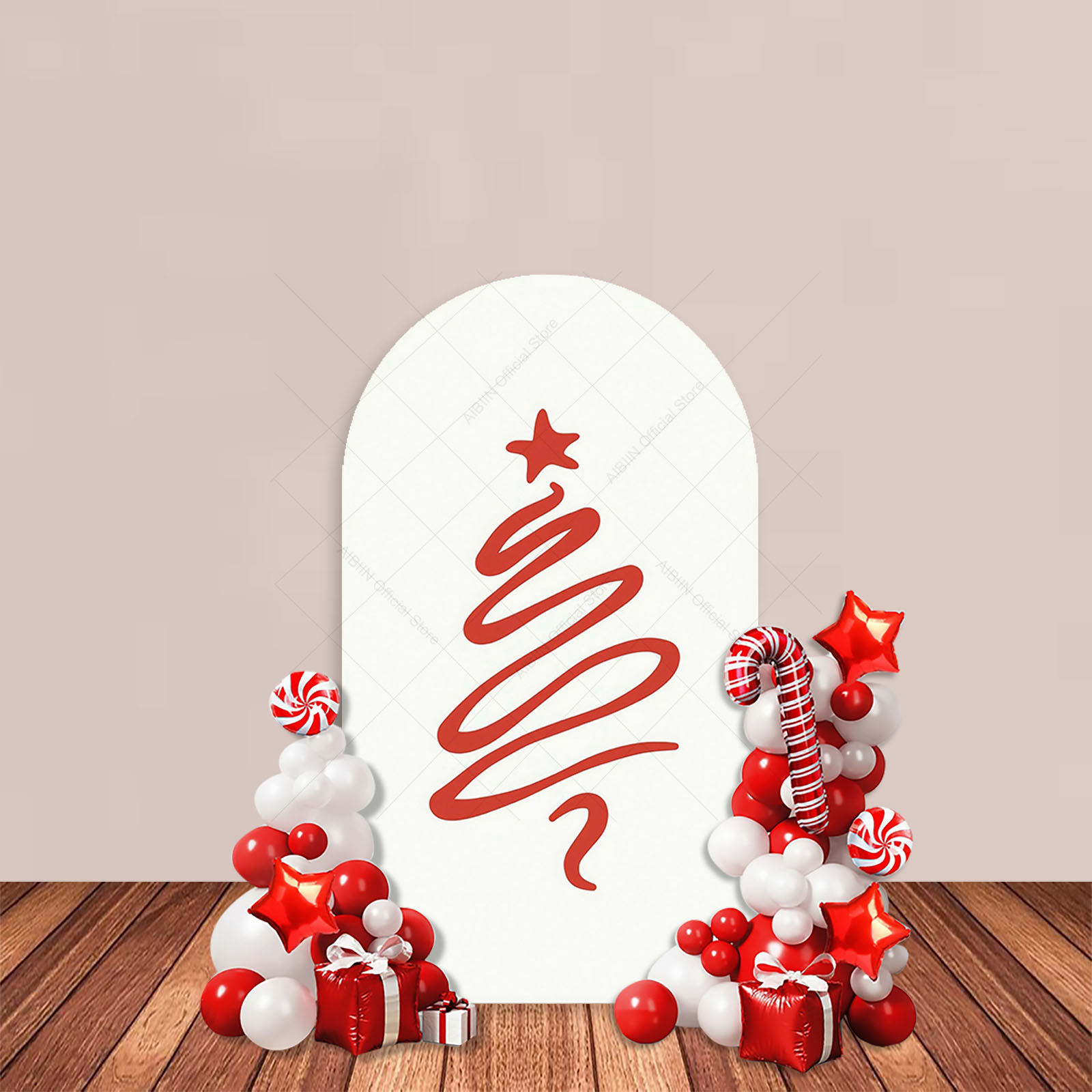 Cherry Bow Merry Christmas Arc - Baby Xmas Food บทวิจารณ์และราคา