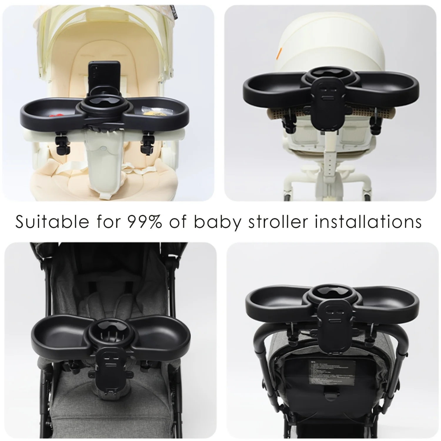 Universal Stroller Snack Tray  - Snack Cup Toddler บทวิจารณ์และราคา