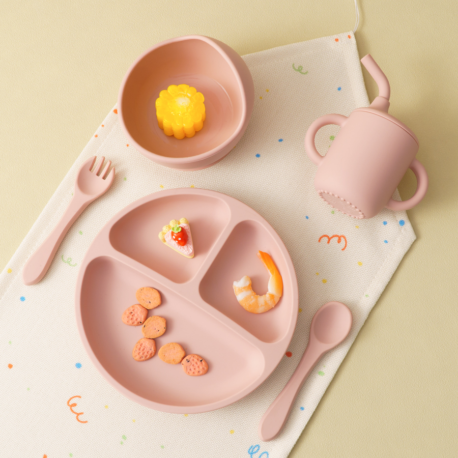 5PCS Baby Silicone Tableware S - Baby Food Grater บทวิจารณ์และราคา