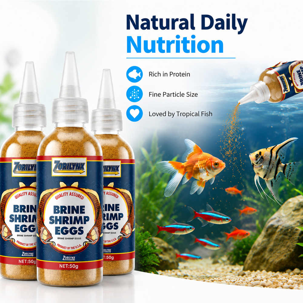 ZORILYNX 50g Premium Brine Shr - Baby Food High In Protein บทวิจารณ์และราคา
