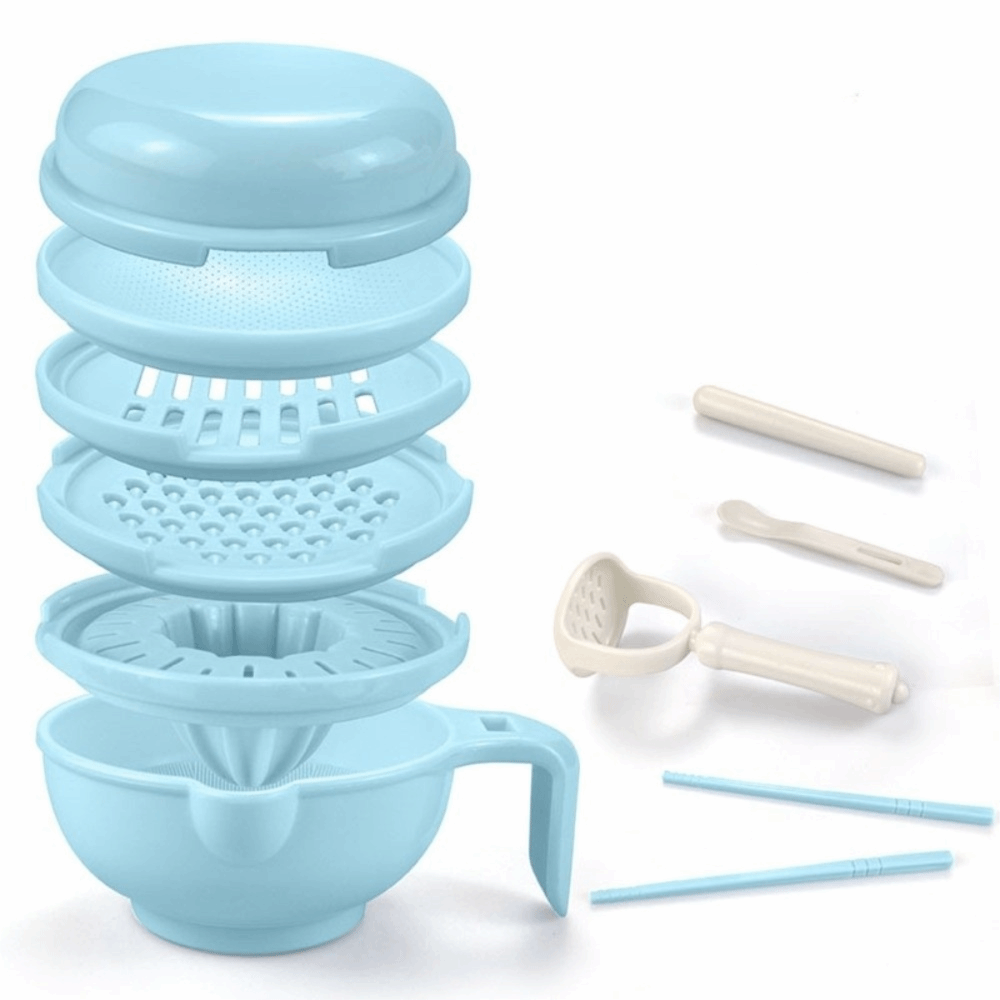 Solid color Baby Food Grinding - Baby Food Grater บทวิจารณ์และราคา