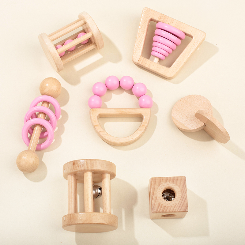Montessori Wooden Toys Colorfu - Dry Food Baby บทวิจารณ์และราคา