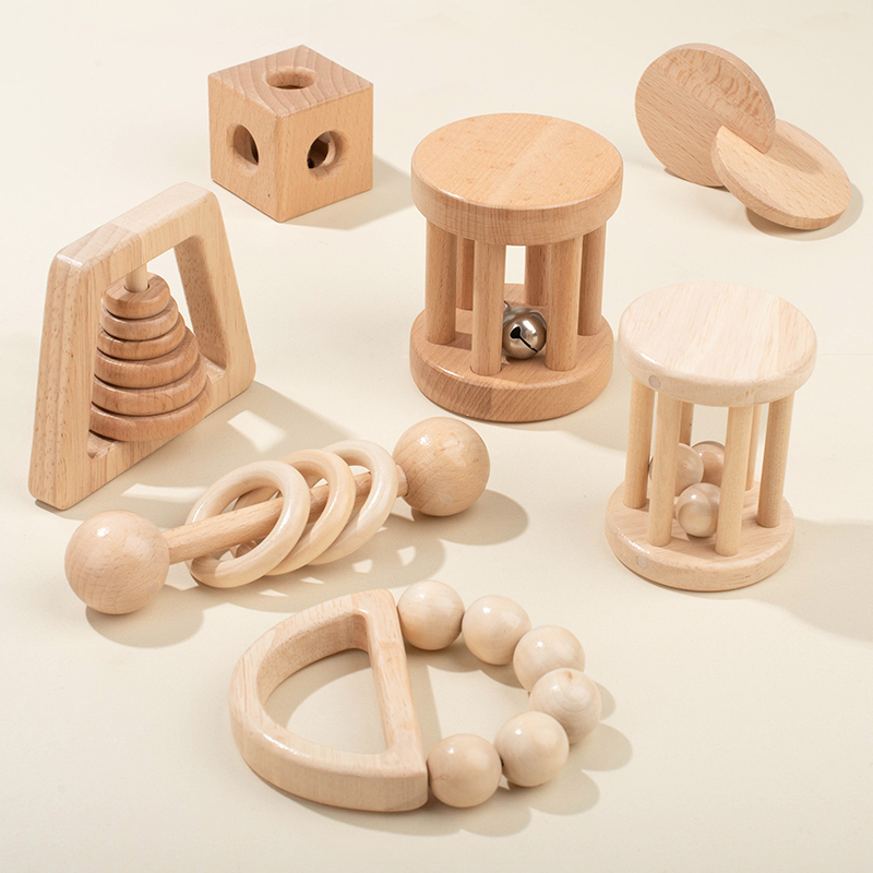 Montessori Wooden Toys Colorfu - Dry Food Baby บทวิจารณ์และราคา
