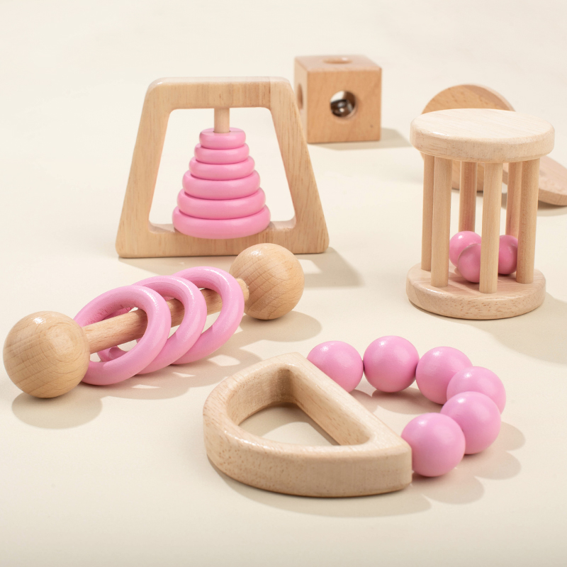 Montessori Wooden Toys Colorfu - Dry Food Baby บทวิจารณ์และราคา