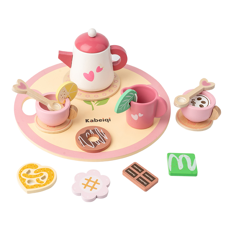 Wooden Tea Set For Little Girl - Baby Food Under 1 Year บทวิจารณ์และราคา