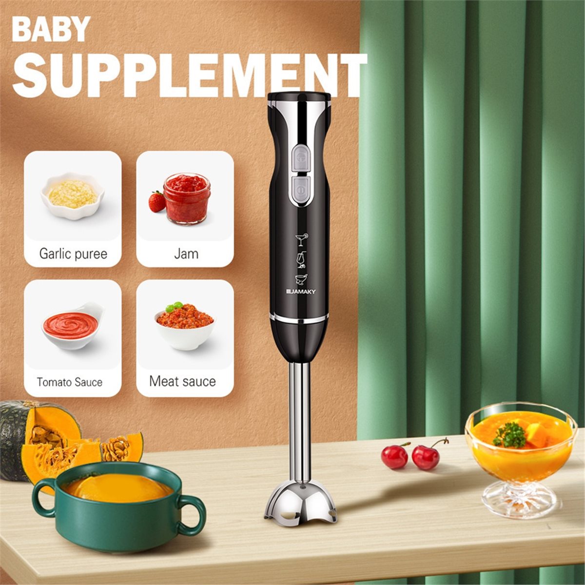 Home Portable Handheld Cooking - Baby Food With Meat บทวิจารณ์และราคา