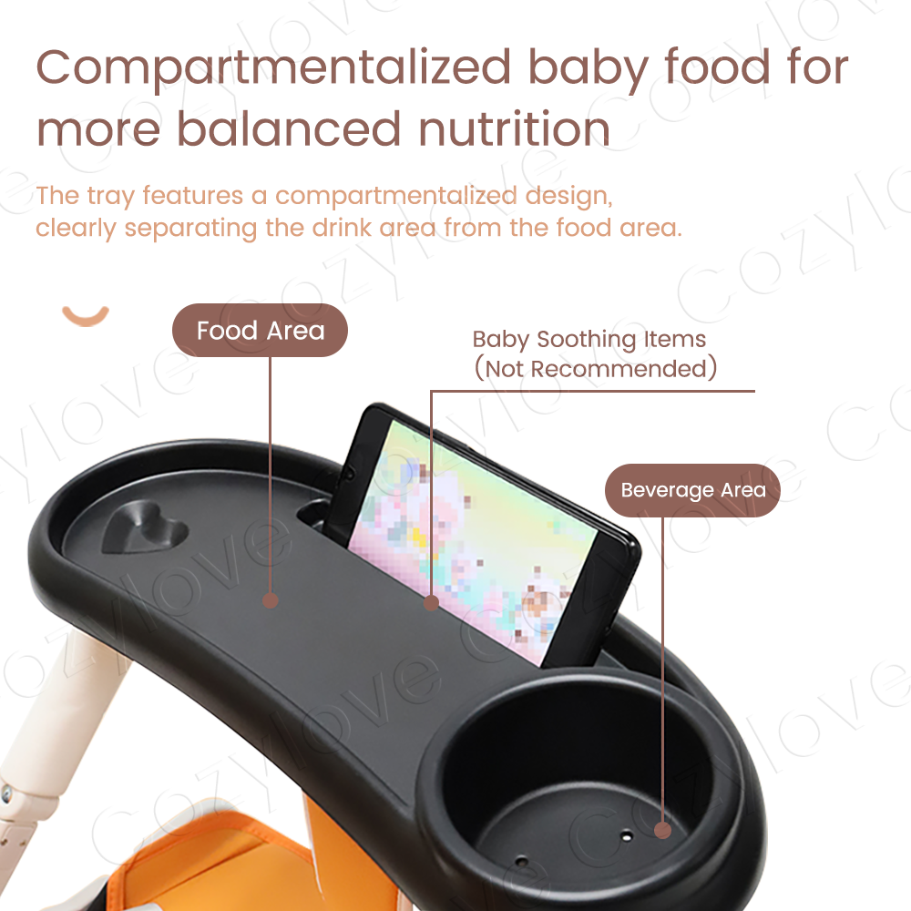 Detachable Stroller Snack Tray - Snack Cup Toddler บทวิจารณ์และราคา
