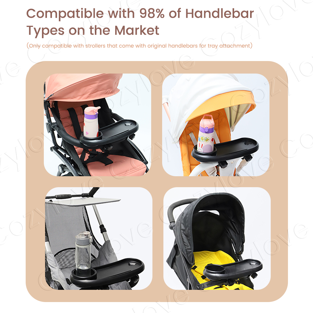 Detachable Stroller Snack Tray - Snack Cup Toddler บทวิจารณ์และราคา