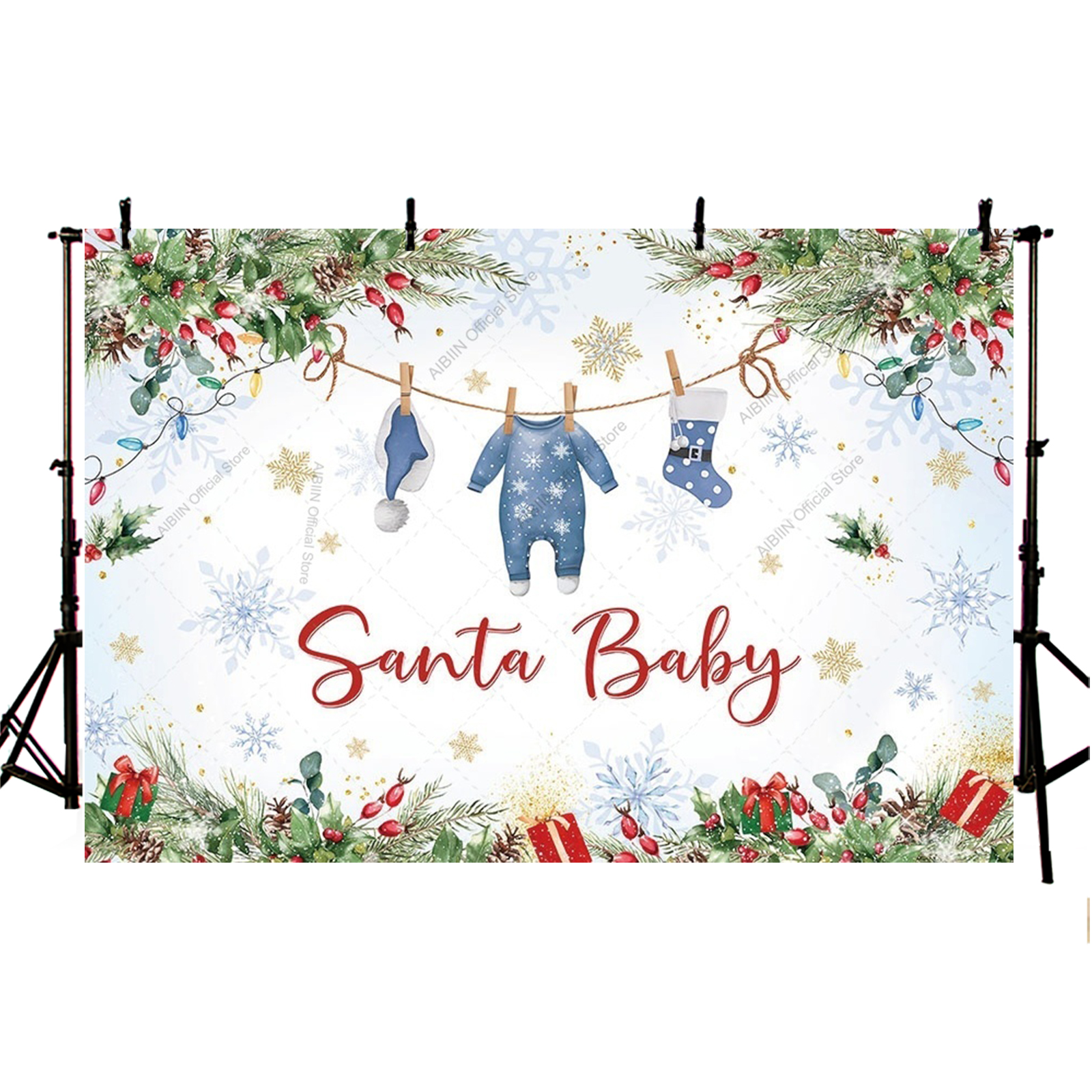 Christmas Santa Baby Clothing  - Baby Xmas Food บทวิจารณ์และราคา