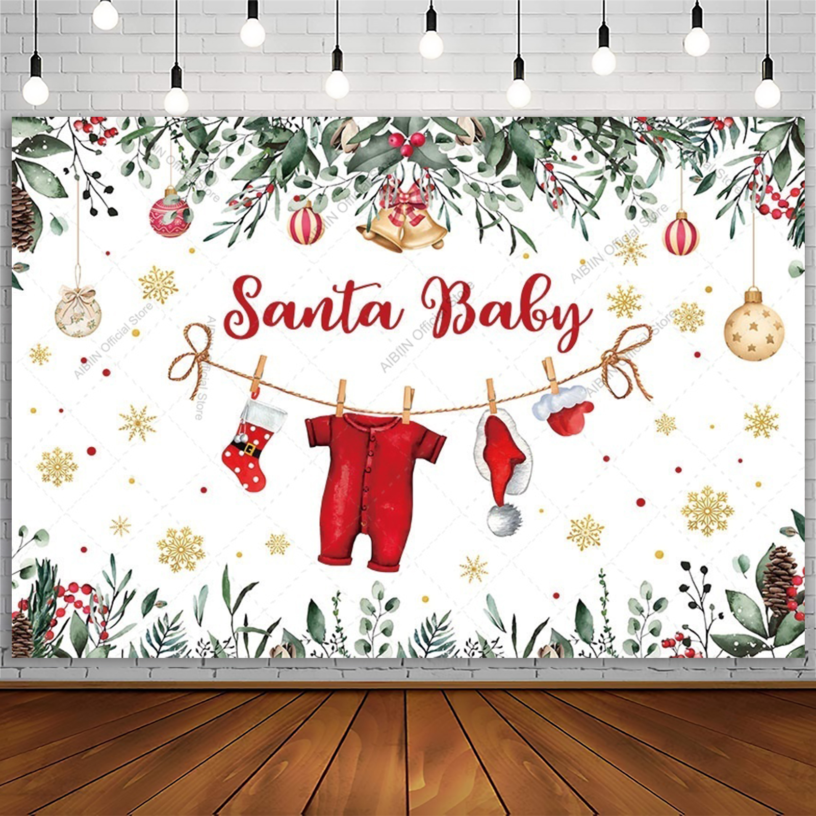 Christmas Santa Baby Clothing  - Baby Xmas Food บทวิจารณ์และราคา