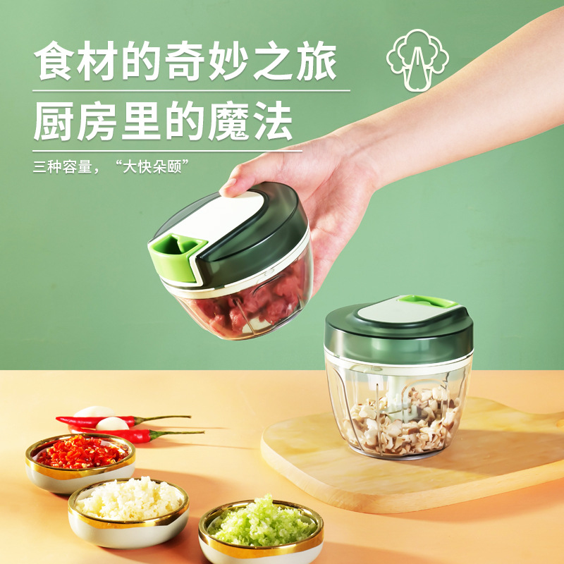 Manual garlic chopper for minc - Baby Food With Meat บทวิจารณ์และราคา