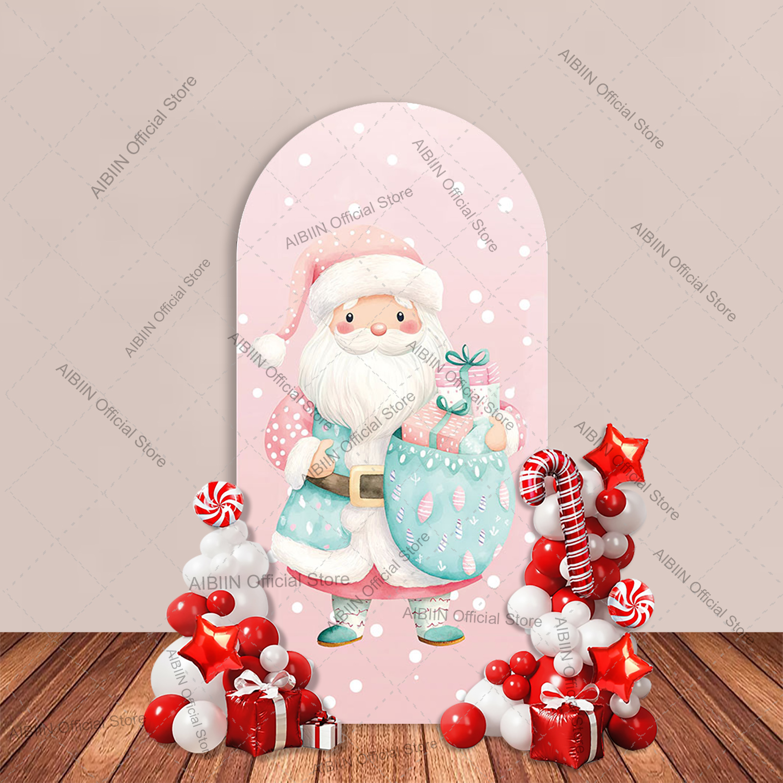 Santa Claus Gift Bag Arch Back - Baby Xmas Food บทวิจารณ์และราคา