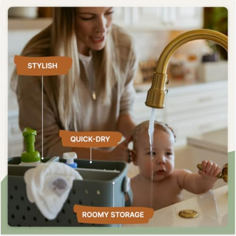 Parker Baby Bath Caddy BPA Fre - Dry Food Baby บทวิจารณ์และราคา