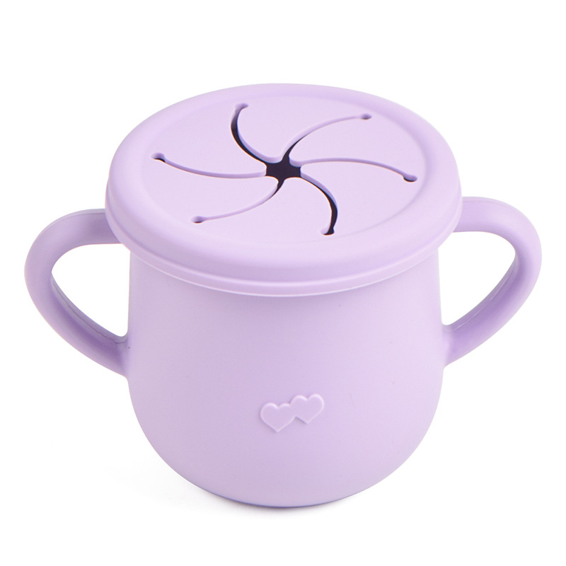 Baby Silicone Feeding Cups Por - Snack Cup Toddler บทวิจารณ์และราคา