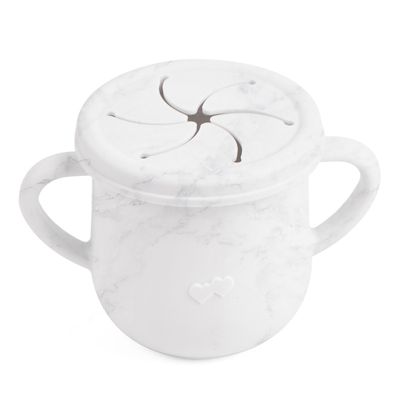 Baby Silicone Feeding Cups Por - Snack Cup Toddler บทวิจารณ์และราคา