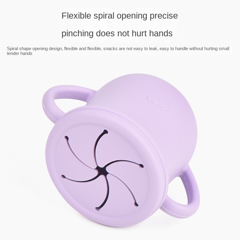 Baby Silicone Feeding Cups Por - Snack Cup Toddler บทวิจารณ์และราคา