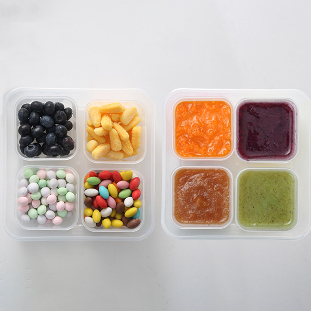 8Pcs Baby Food Storage Contain - Dry Food Baby บทวิจารณ์และราคา
