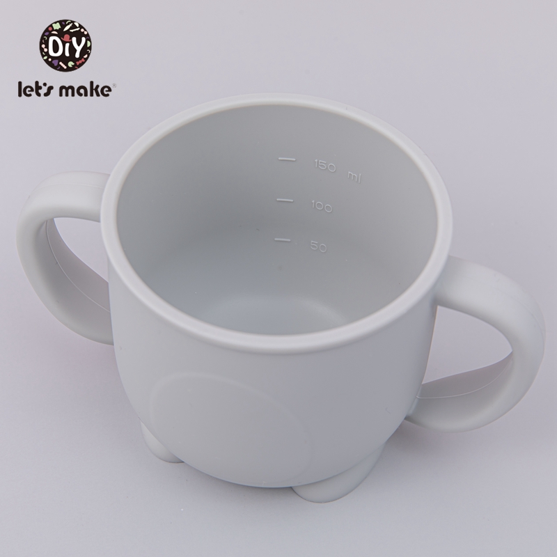 1PC Silicone Baby Cup BPA Free - Snack Cup Toddler บทวิจารณ์และราคา