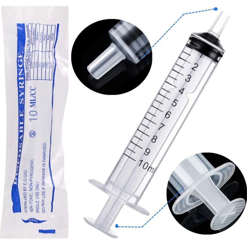 10-100PCS 10ml Plastic Luer Sl - Baby Food Allergy Rash บทวิจารณ์และราคา