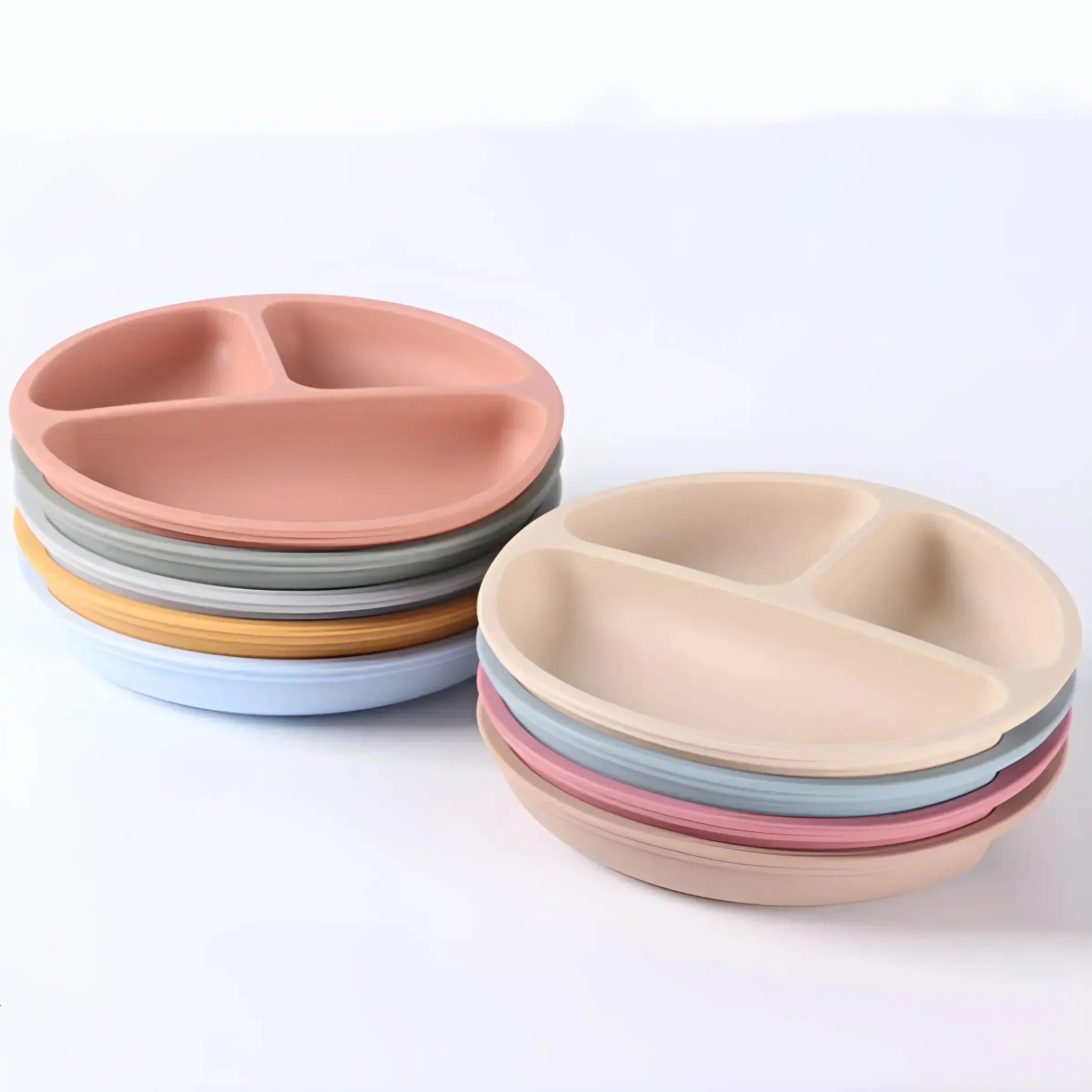 Silicone Tableware Children's  - Baby Food Dinner บทวิจารณ์และราคา