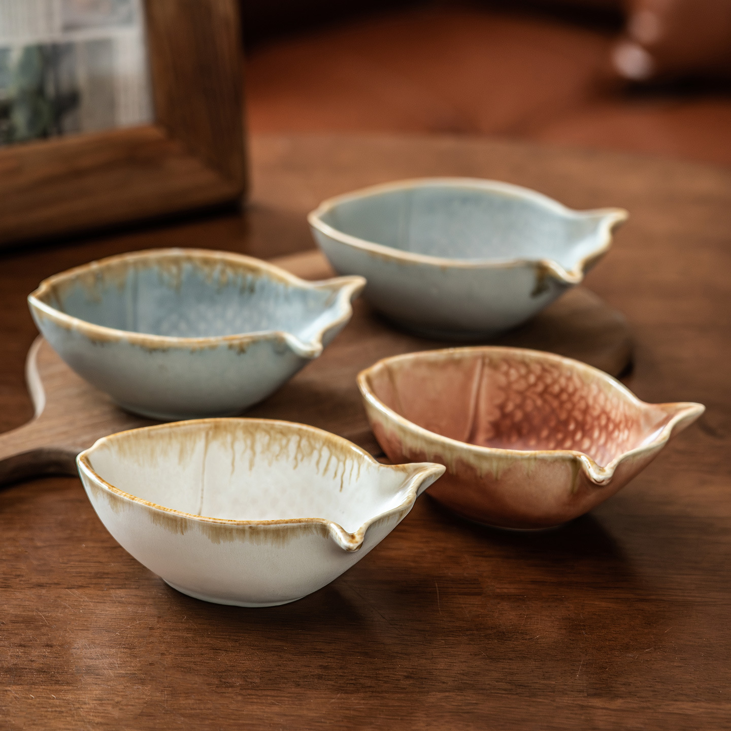 Creative Fish Shape Ceramic Bo - Baby Food Restaurant บทวิจารณ์และราคา